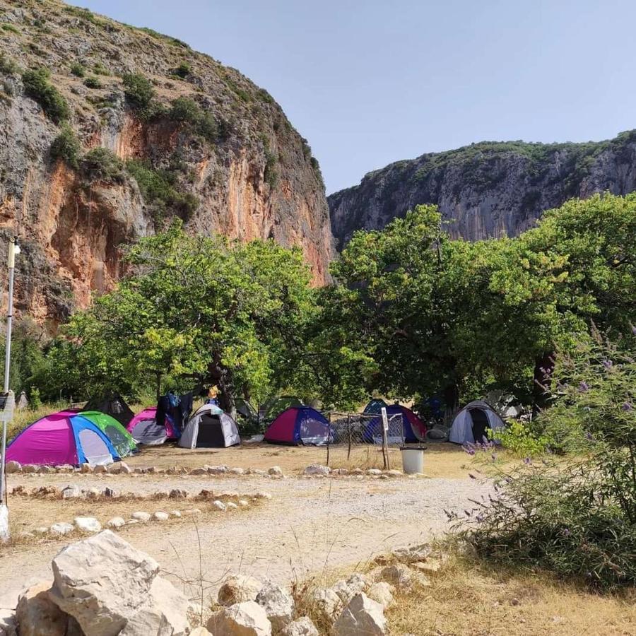 Gjipe Eco Campground Vuno Exteriér fotografie